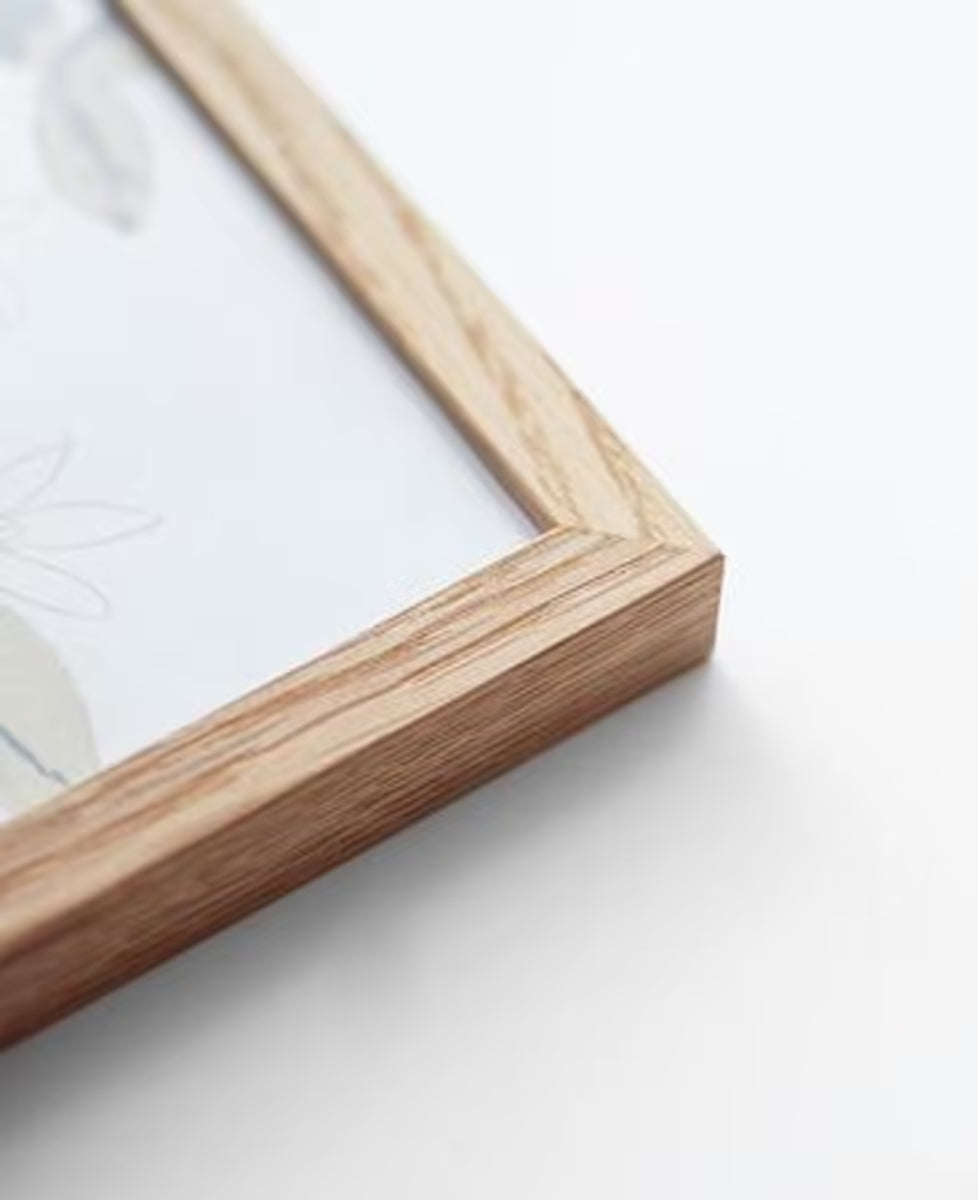 Cadre en chêne, Format Classique (A4)